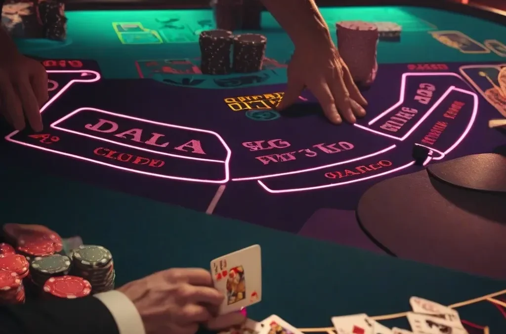 Live Casino Blackjack Table